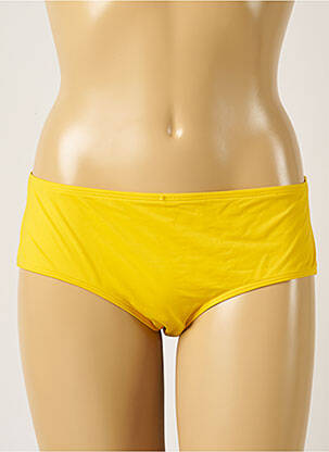 Bas de maillot de bain micro fibres culotte jaune AUBADE femme
