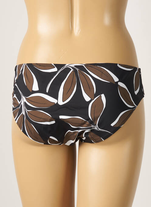 Bas de maillot de bain imprimé fantaisie culotte noir AUBADE femme