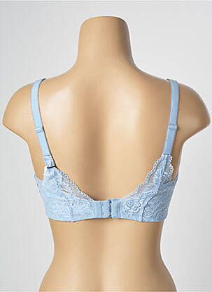 Soutien-gorge effet matière satinée haut soutien-gorge moulé bleu AUBADE femme
