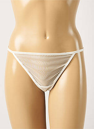 String blanc IMPLICITE pour femme
