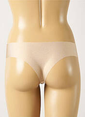 Tanga beige PASSIONATA pour femme seconde vue