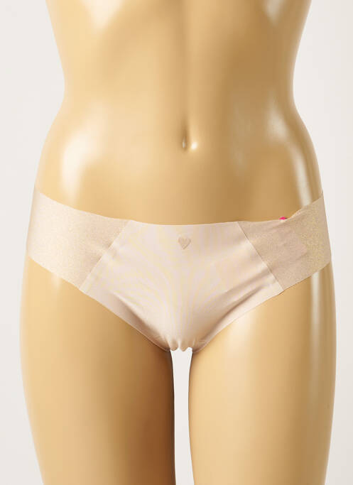 Tanga beige PASSIONATA pour femme