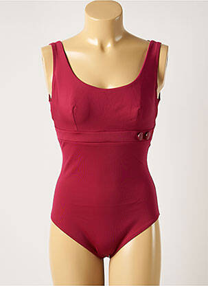 Maillot de bain 1 pièce stretch rouge SIMONE PERELE femme