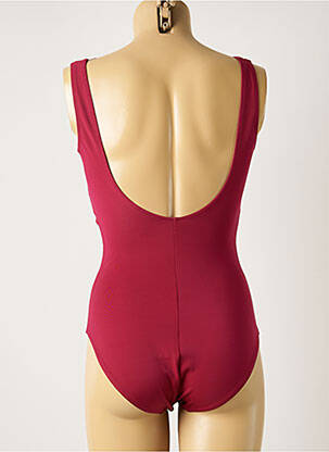 Maillot de bain 1 pièce stretch rouge SIMONE PERELE femme