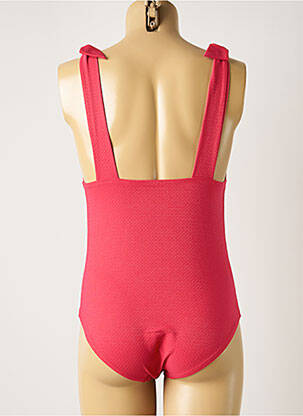 Maillot de bain 1 pièce stretch haut triangles rose SIMONE PERELE femme