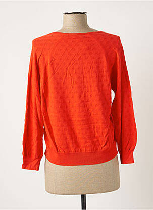 Gilet manches longues stretch rouge MONTAGUT femme