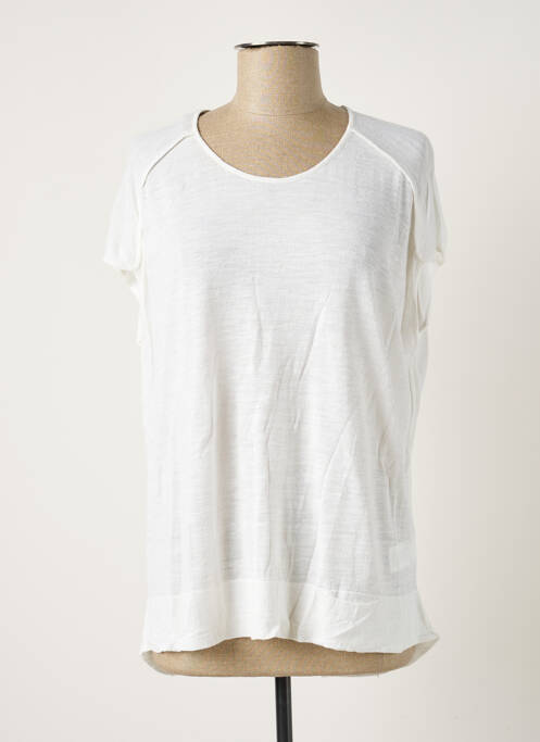 T-shirt blanc POLES pour femme
