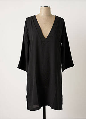 Robe de plage manches 3/4 noir SIMONE PERELE femme
