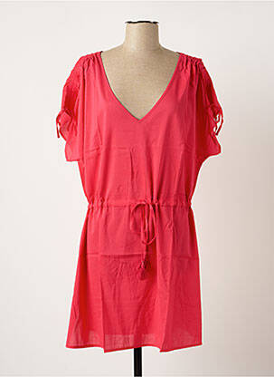 Robe de plage coupe cintrée rose SIMONE PERELE femme