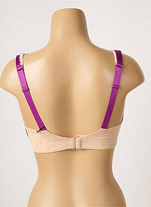 Soutien-gorge broderie haut soutien-gorge emboitant rose AUBADE femme