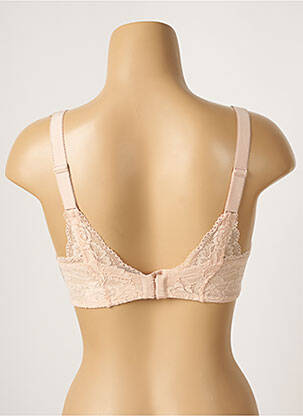 Soutien-gorge tissage dentelle haut soutien-gorge emboitant beige AUBADE femme
