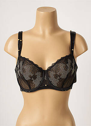 Soutien-gorge broderie haut soutien-gorge emboitant noir AUBADE femme
