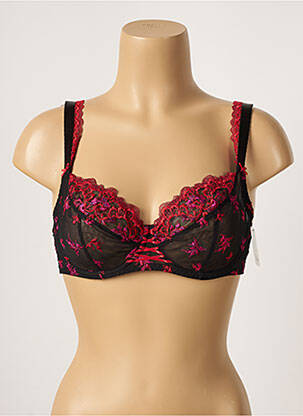 Soutien-gorge broderie haut soutien-gorge emboitant noir AUBADE femme