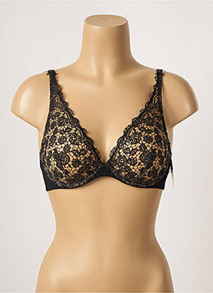 Soutien-gorge broderie haut soutien-gorge emboitant noir AUBADE femme