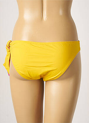 Bas de maillot de bain micro fibres culotte jaune AUBADE femme
