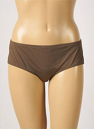 Bas de maillot de bain micro fibres culotte vert AUBADE femme