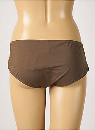 Bas de maillot de bain micro fibres culotte vert AUBADE femme