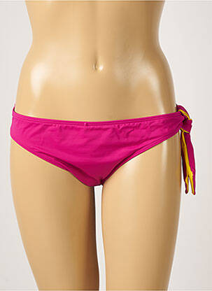 Bas de maillot de bain micro fibres culotte rose AUBADE femme