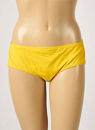 Bas de maillot de bain micro fibres culotte jaune AUBADE femme