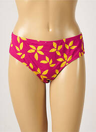 Bas de maillot de bain imprimé fantaisie culotte violet AUBADE femme