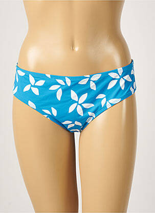 Bas de maillot de bain imprimé fantaisie culotte bleu AUBADE femme