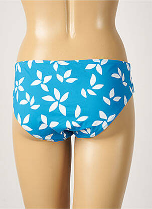 Bas de maillot de bain imprimé fantaisie culotte bleu AUBADE femme