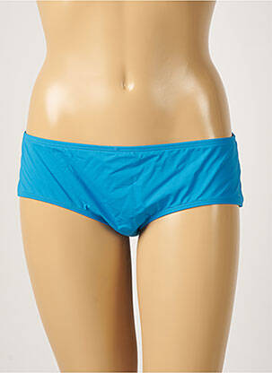 Bas de maillot de bain micro fibres culotte bleu AUBADE femme