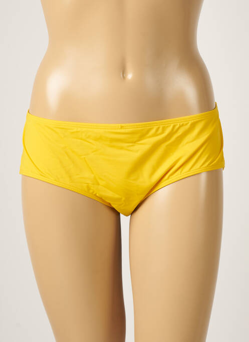 Bas de maillot de bain micro fibres culotte jaune AUBADE femme