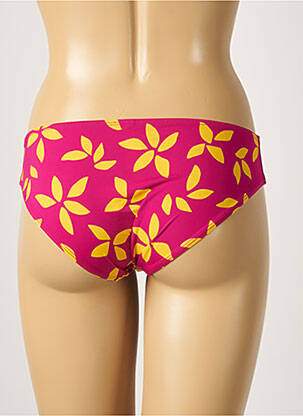 Bas de maillot de bain imprimé fantaisie culotte rose AUBADE femme