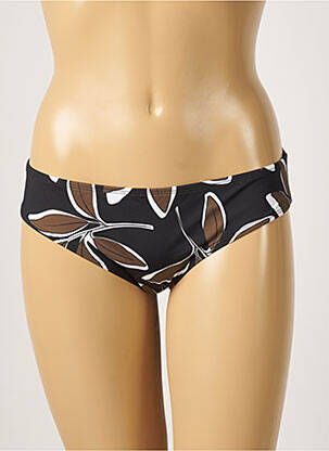 Bas de maillot de bain imprimé fantaisie culotte noir AUBADE femme