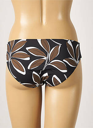 Bas de maillot de bain imprimé fantaisie culotte noir AUBADE femme