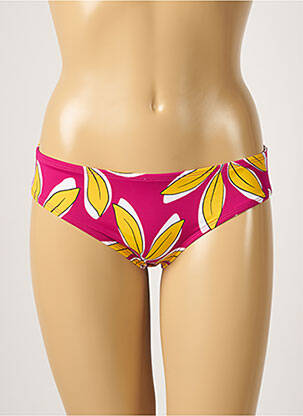 Bas de maillot de bain imprimé fantaisie culotte rose AUBADE femme