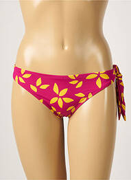 Bas de maillot de bain imprimé fantaisie culotte rose AUBADE femme
