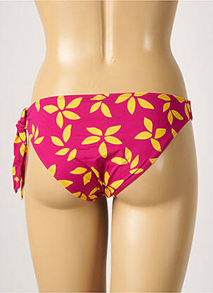 Bas de maillot de bain imprimé fantaisie culotte rose AUBADE femme