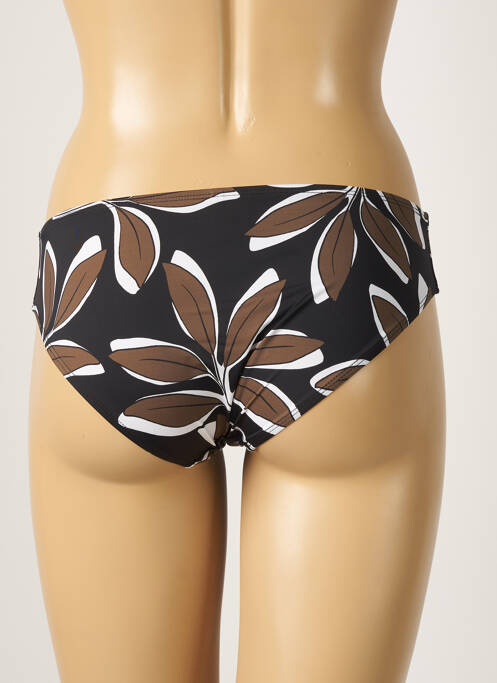 Bas de maillot de bain imprimé fantaisie culotte noir AUBADE femme