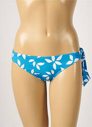 Bas de maillot de bain imprimé fantaisie culotte bleu AUBADE femme