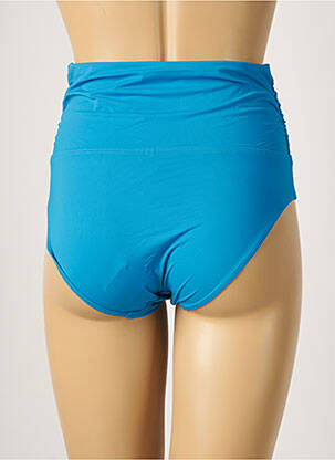 Bas de maillot de bain effet matière satinée culotte bleu AUBADE femme