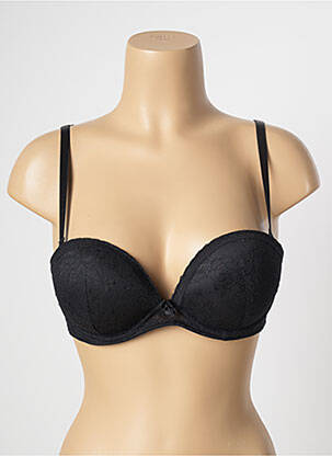 Soutien-gorge haut soutien-gorge push-up haut soutien-gorge push-up noir VALEGE femme
