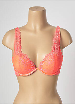 Soutien-gorge haut soutien-gorge push-up haut soutien-gorge push-up orange VALEGE femme