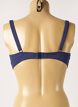 Haut de maillot de bain stretch haut soutien-gorge emboitant bleu SIMONE PERELE femme
