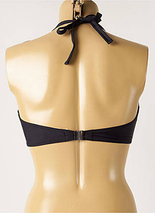 Haut de maillot de bain stretch noir ANTIGEL femme