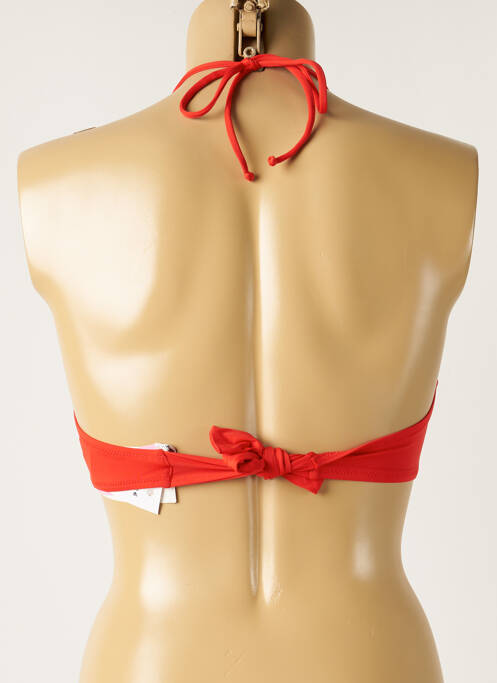 Haut de maillot de bain orange ANTIGEL pour femme