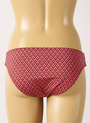 Bas de maillot de bain imprimé fantaisie culotte rose SIMONE PERELE femme