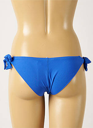 Bas de maillot de bain stretch bikini bleu ANTIGEL femme