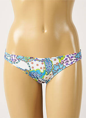 Bas de maillot de bain stretch culotte bleu ANTIGEL femme