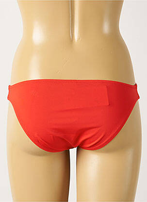 Bas de maillot de bain imprimé fantaisie culotte orange ANTIGEL femme