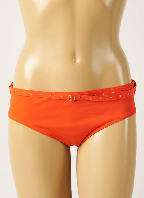 Bas de maillot de bain orange MAISON LEJABY pour femme