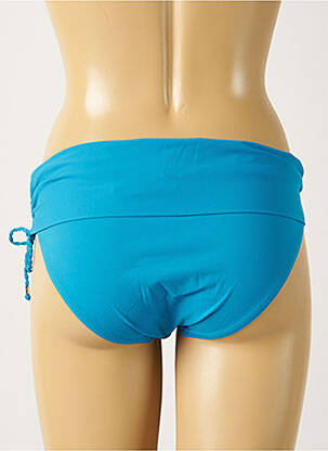 Bas de maillot de bain stretch culotte bleu MAISON LEJABY femme
