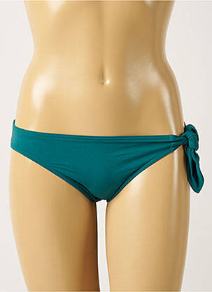 Bas de maillot de bain stretch bikini vert MAISON LEJABY femme