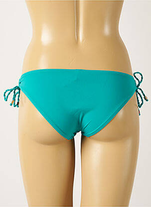 Bas de maillot de bain stretch culotte vert MAISON LEJABY femme
